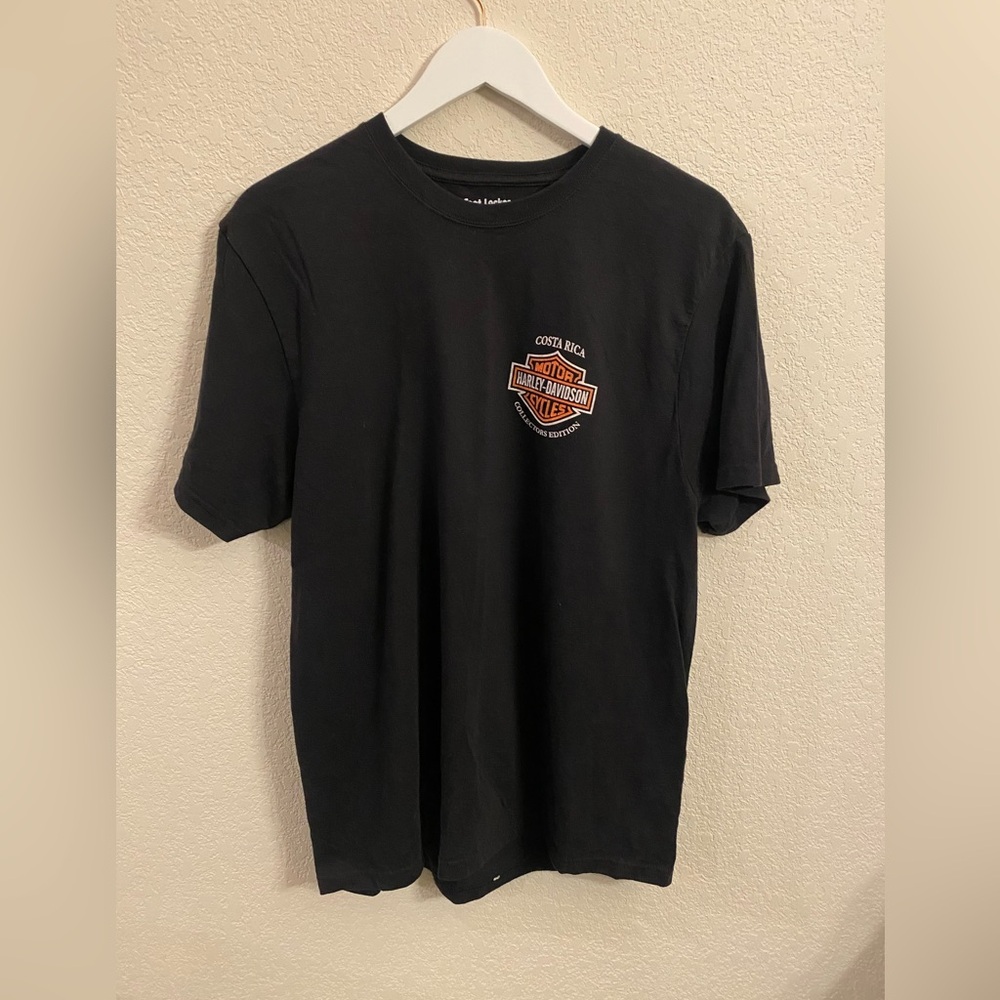 HARLEY DAVIDSON COSTA RICA BEACH ENJOY LIFE TAKE IT EASY T-SHIRT L